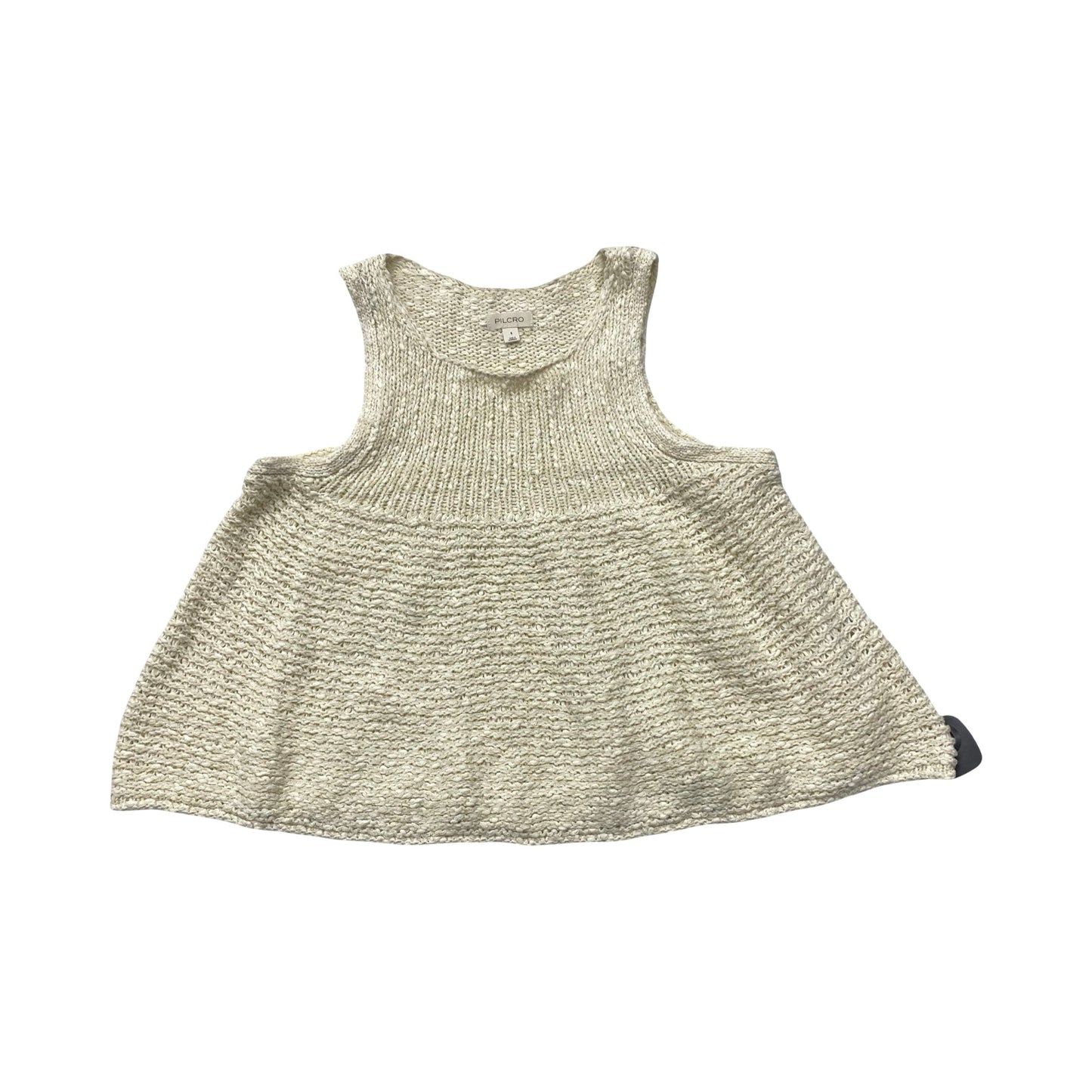 Top Sleeveless By Pilcro In Cream, Size:S