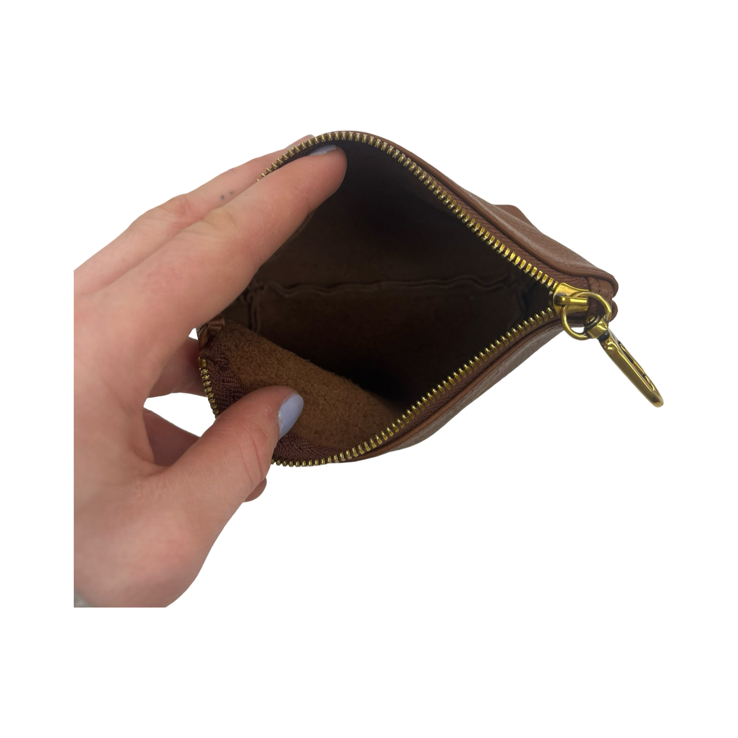 Coin Purse Leather By Hobo Intl In Brown, Size:Small