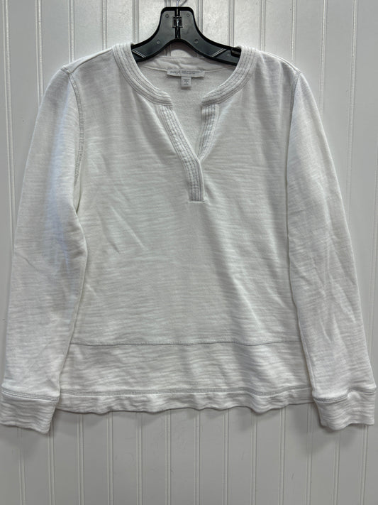 Top Ls By Pure Jill In White, Size:Sp