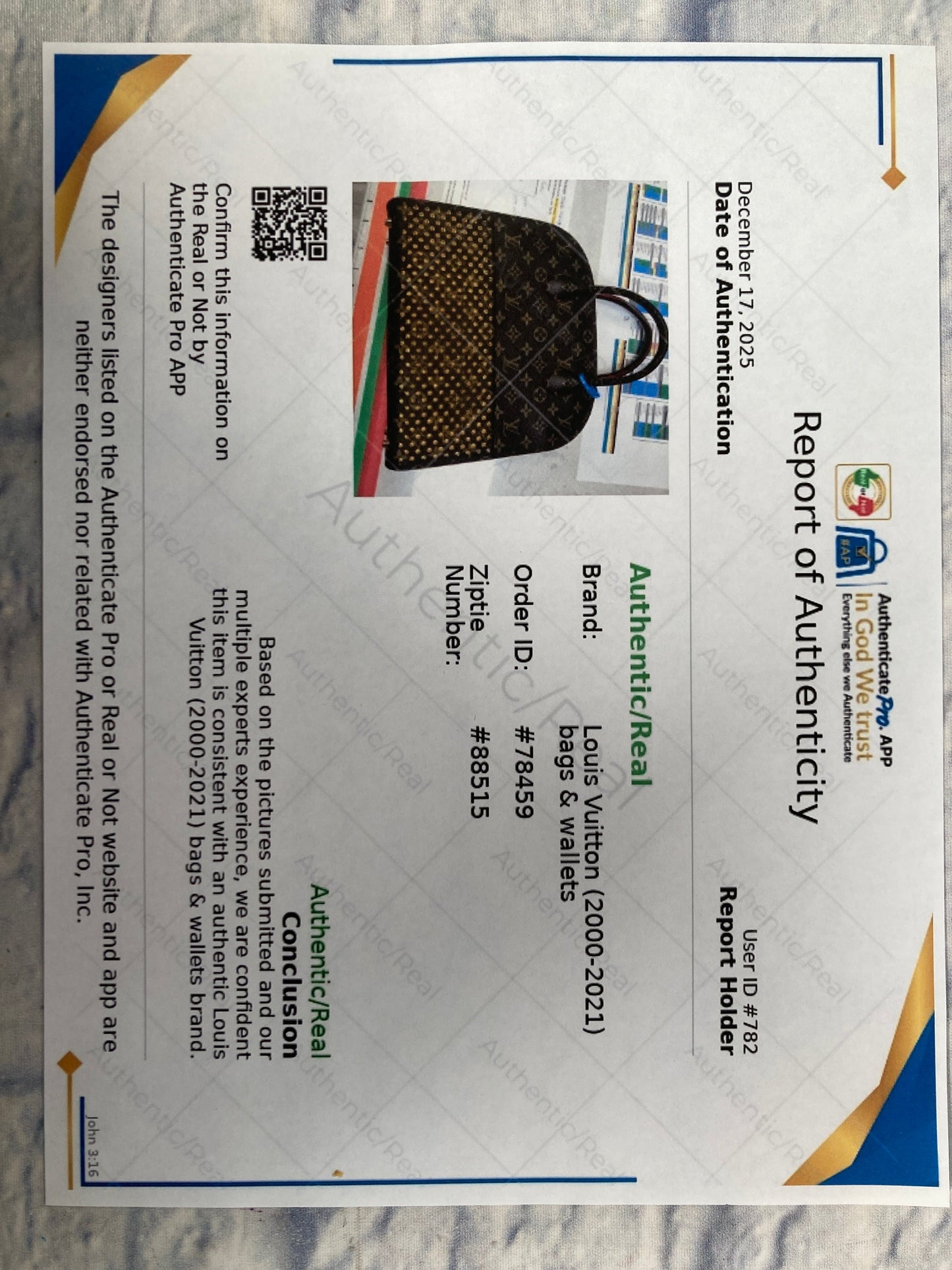 Handbag Luxury Designer By Louis Vuitton, Size: Large