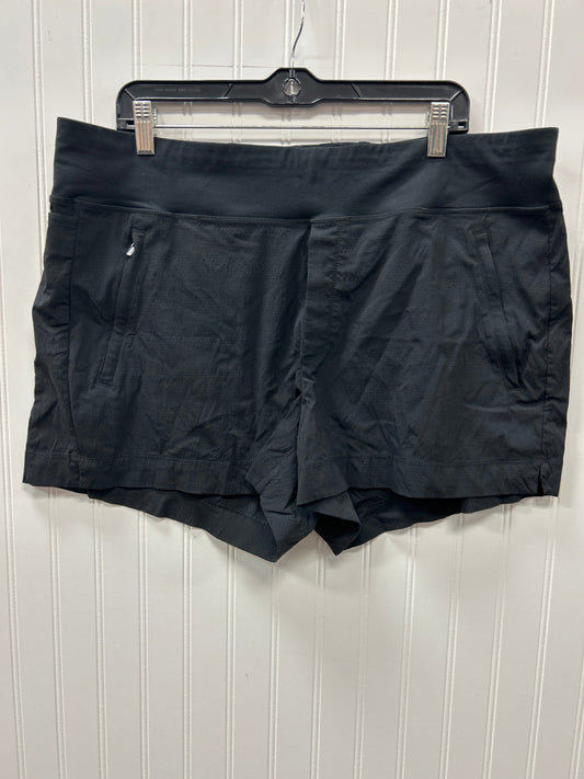 Athletic Skort By Athleta In Black, Size:18