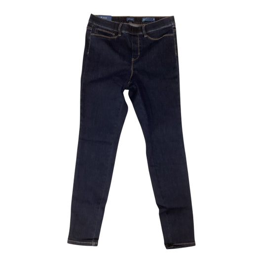 Jeans Jeggings By J. Jill In Blue Denim, Size:4