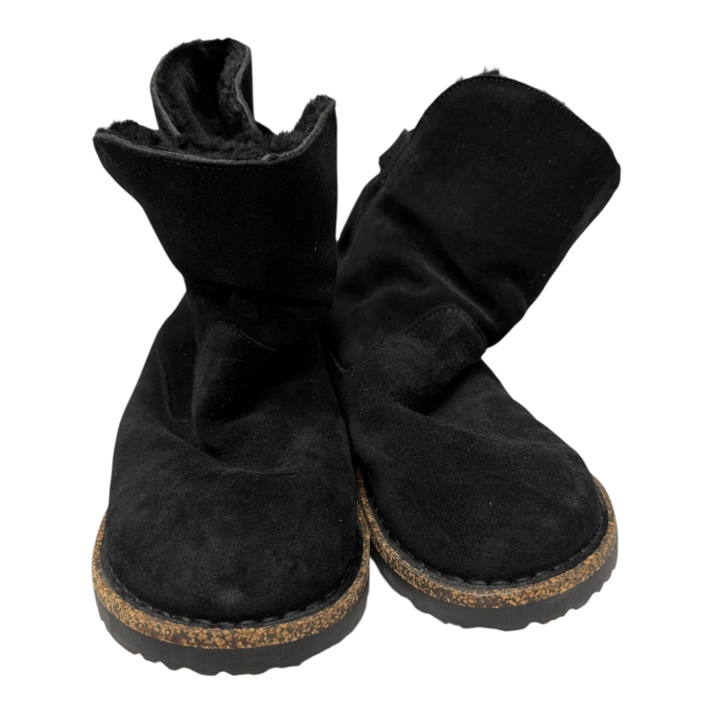 Boots Ankle Flats By Birkenstock In Black, Size:8.5