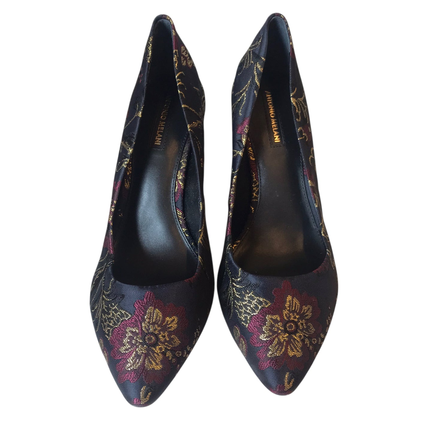 Shoes Heels Block By Antonio Melani In Floral Print, Size:8