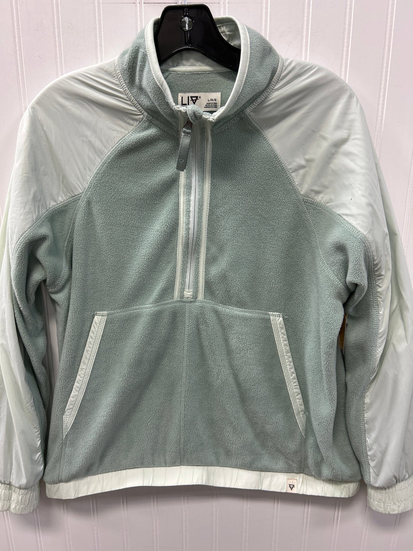 Athletic Jacket By Cmc In Blue, Size:L