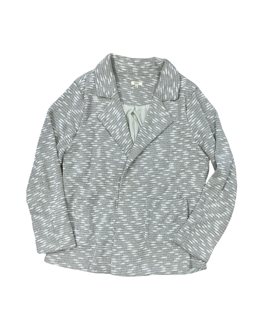 Blazer By Kori America In Green & White, Size:1X