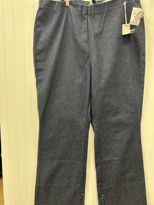 Jeans Wide Leg By Good American In Blue Denim, Size:3X