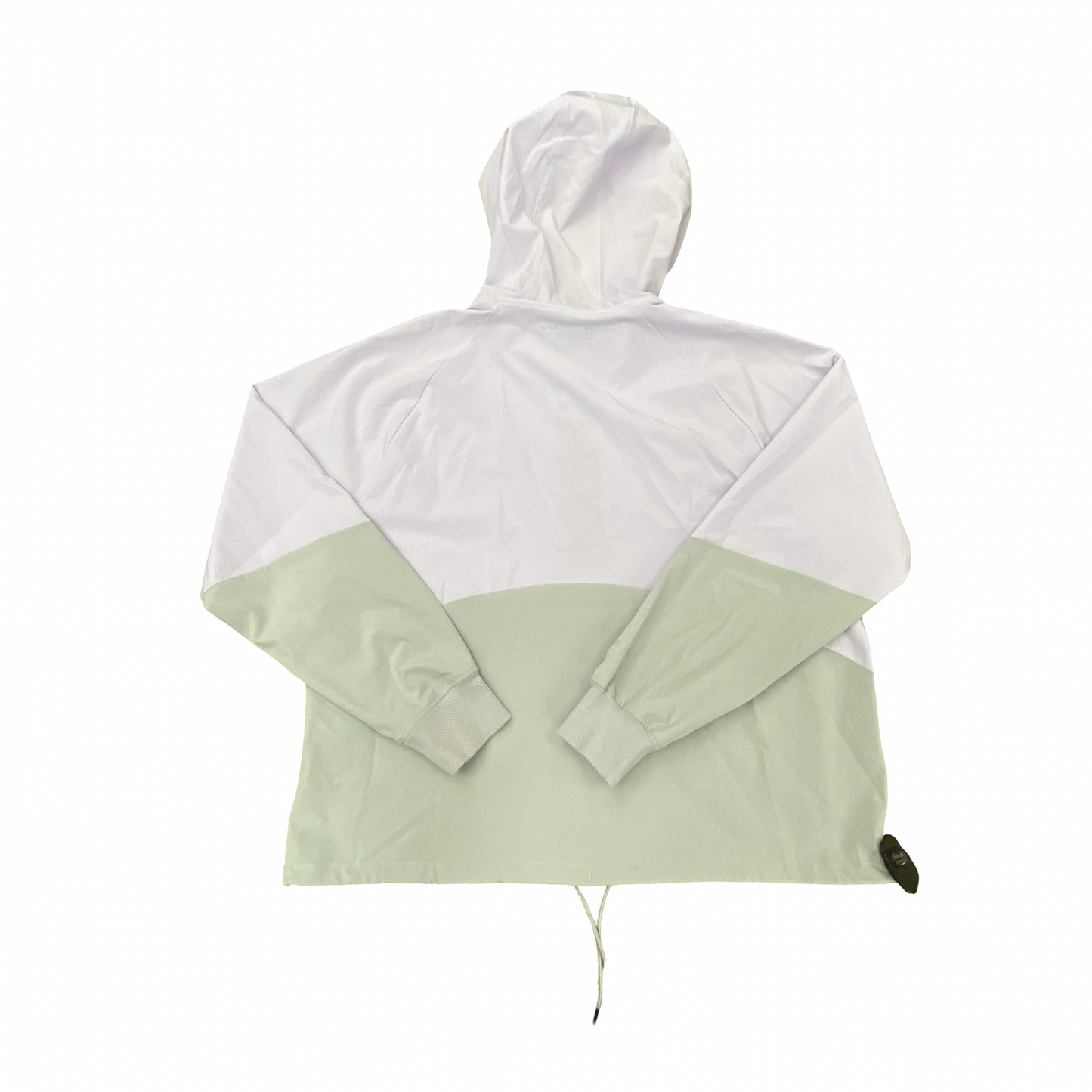 Jacket Windbreaker By Under Armour In Grey & Purple, Size:L