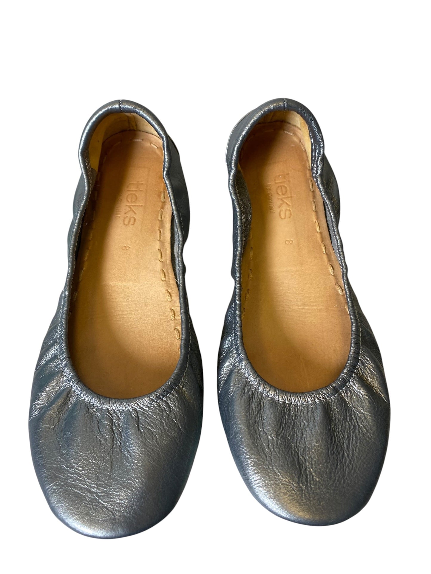 Sandals Flats By Tieks In Silver, Size: 8