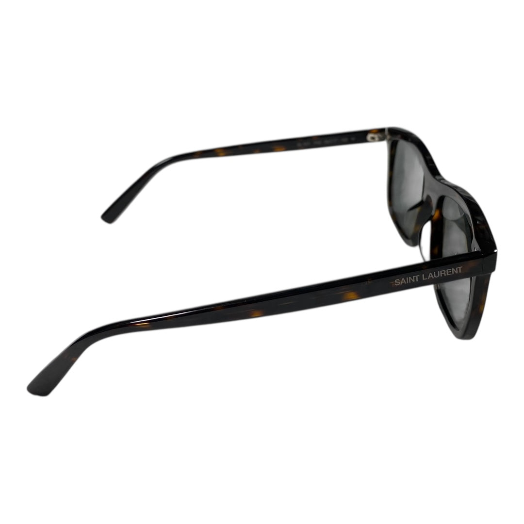 Sunglasses Luxury Designer By Yves Saint Laurent In Brown