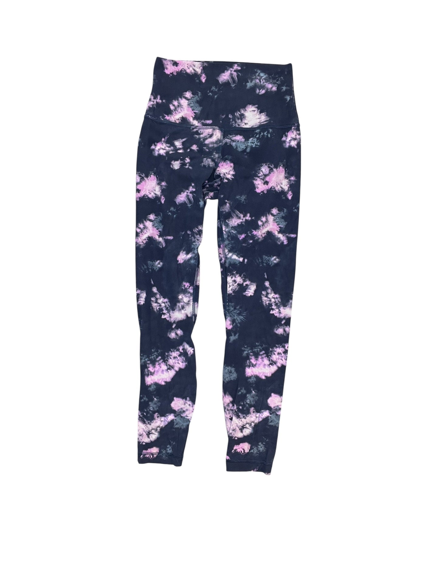 Athletic Leggings By Lululemon In Blue, Size:S