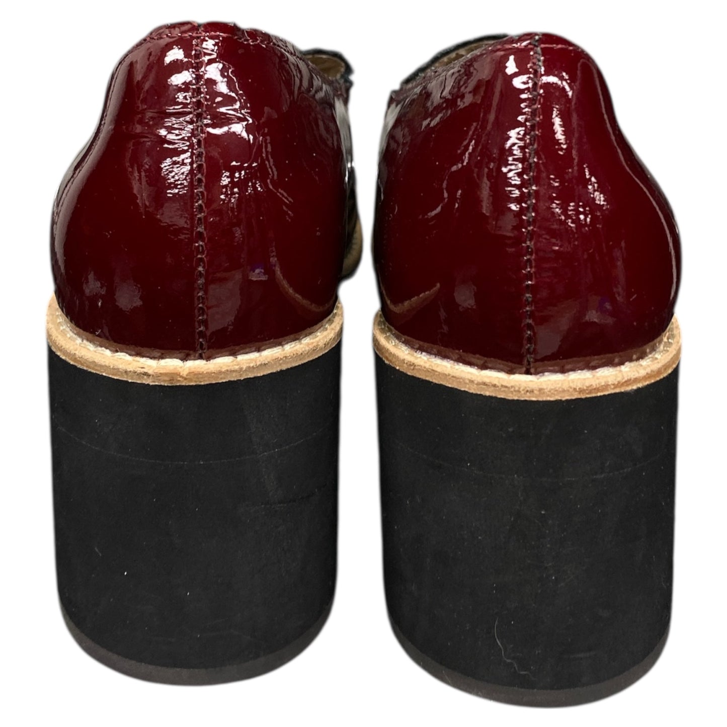 Shoes Designer By Eileen Fisher In Red, Size:8.5