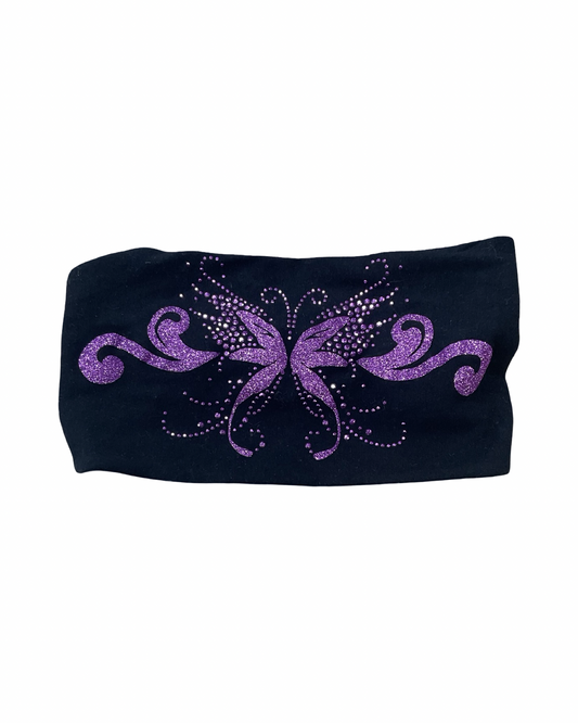 Hair Accessory By Clothes Mentor In Black & Purple