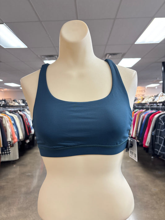 Athletic Bra By Lululemon In Teal, Size:4