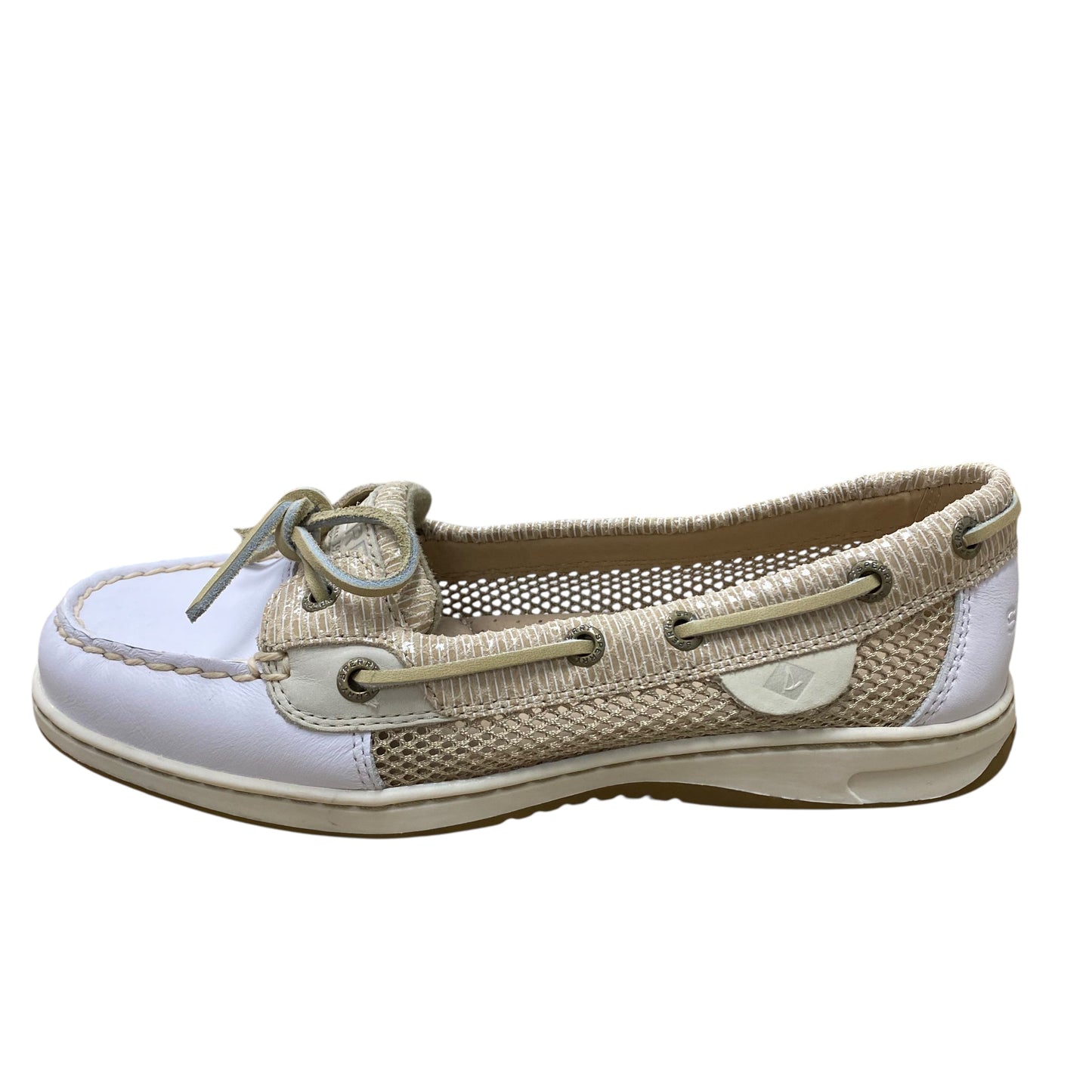 Shoes Flats By Sperry In Beige, Size:7