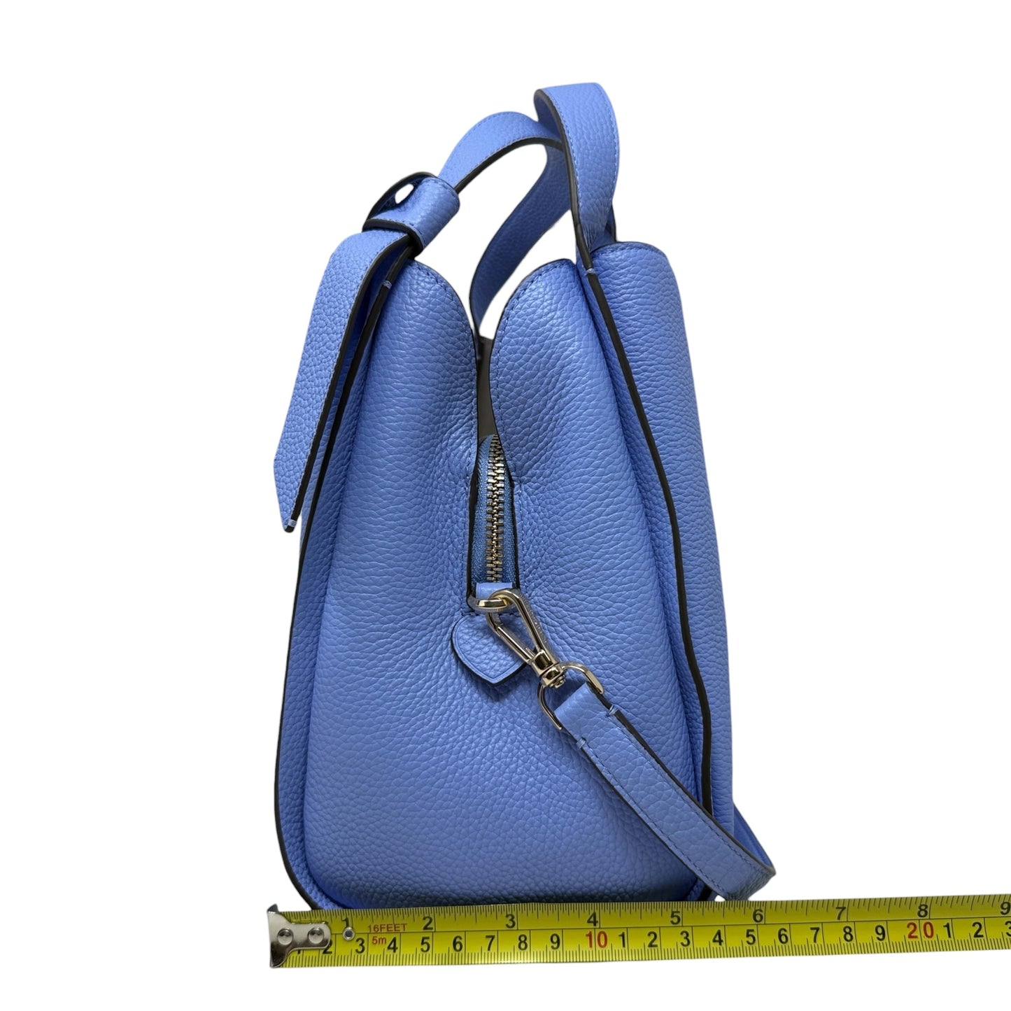 Knott Pebbled Leather Crossbody Tote Designer By Kate Spade, Size: Medium
