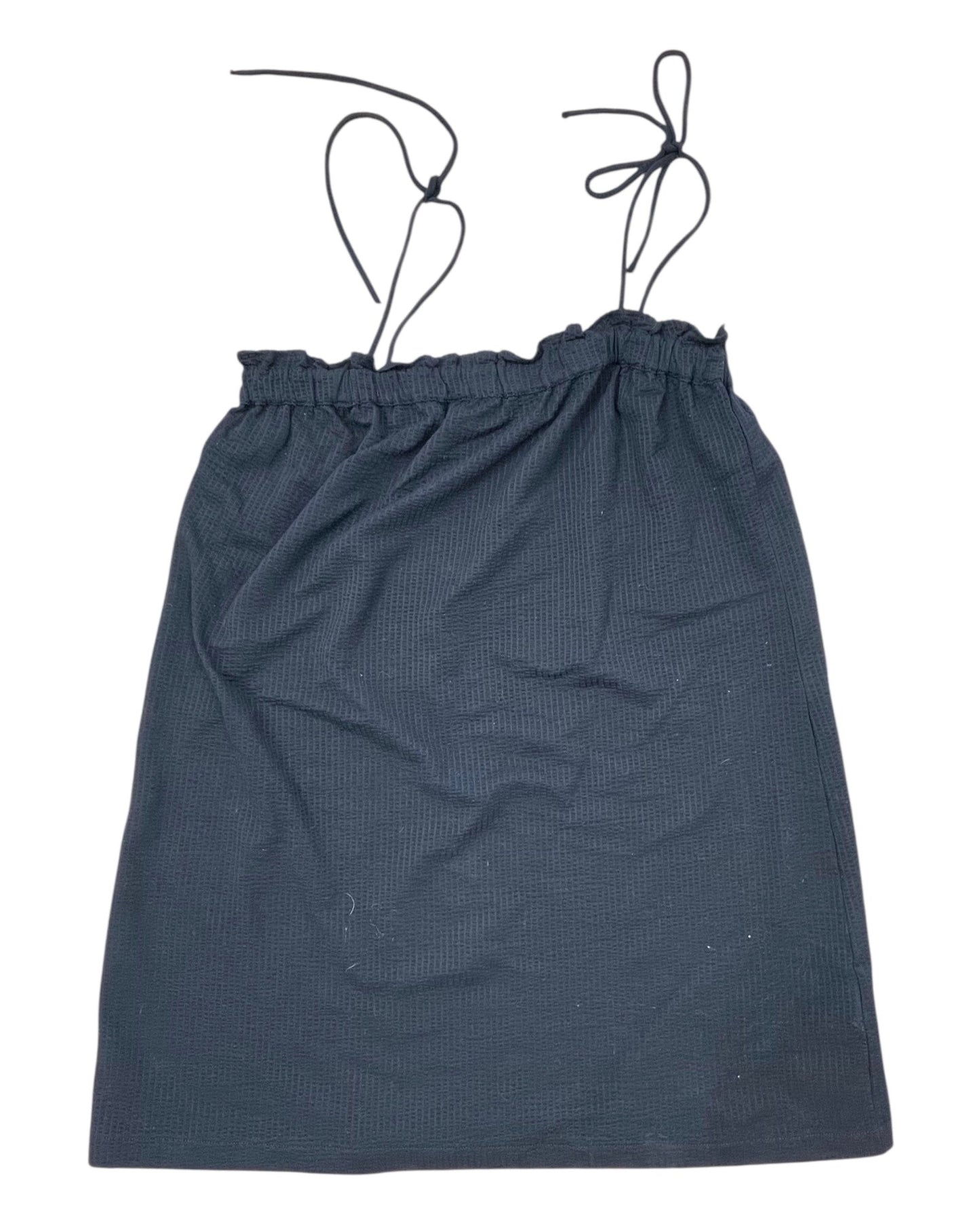 Dress Casual Midi By H&M In Black, Size:M