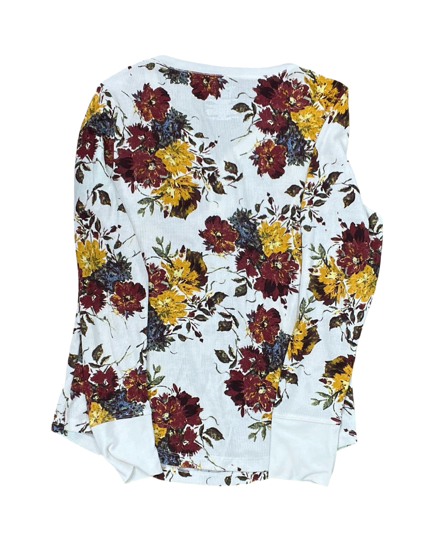Top Ls By Time And Tru In White, Size:L