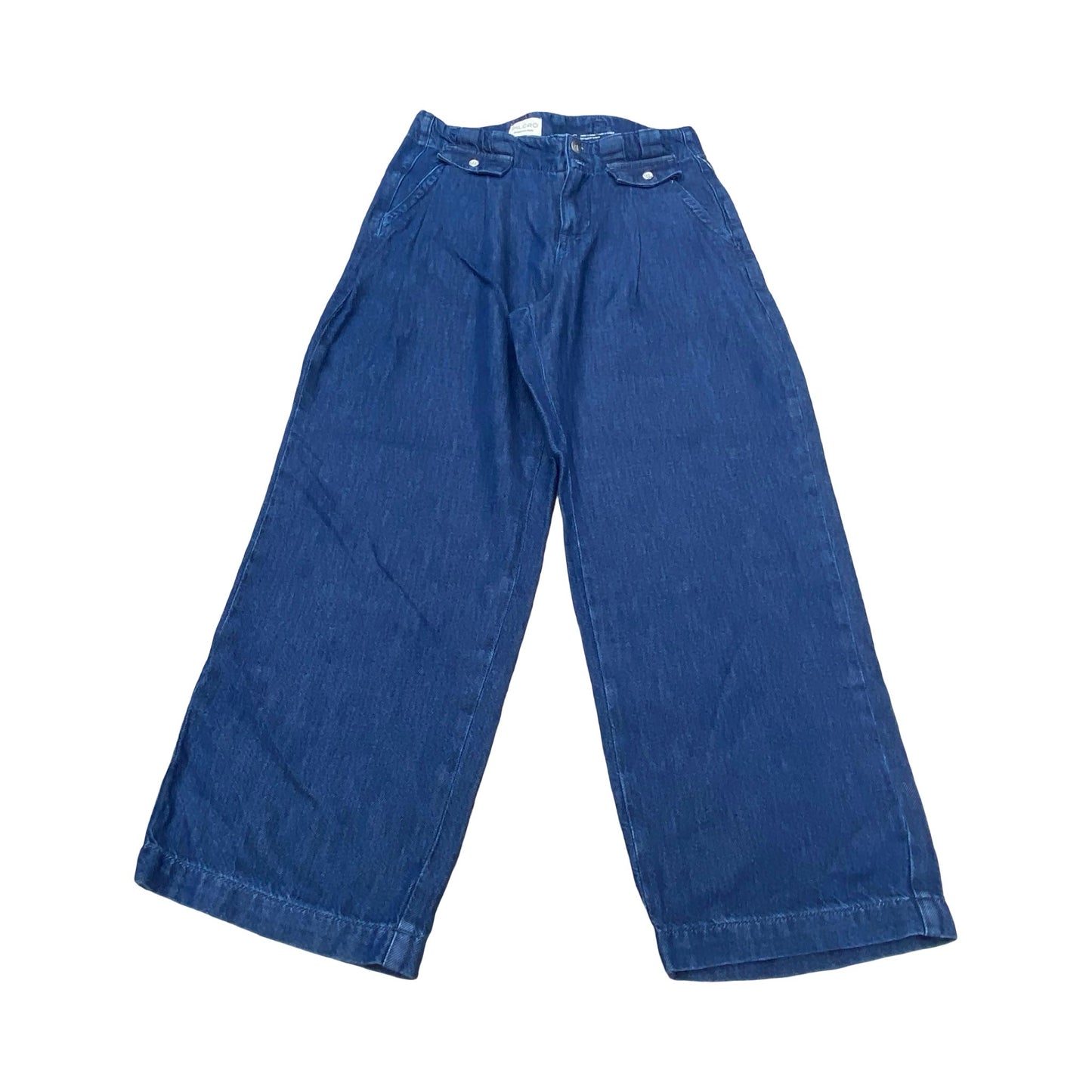 Pants Wide Leg By Pilcro In Blue Denim, Size:2