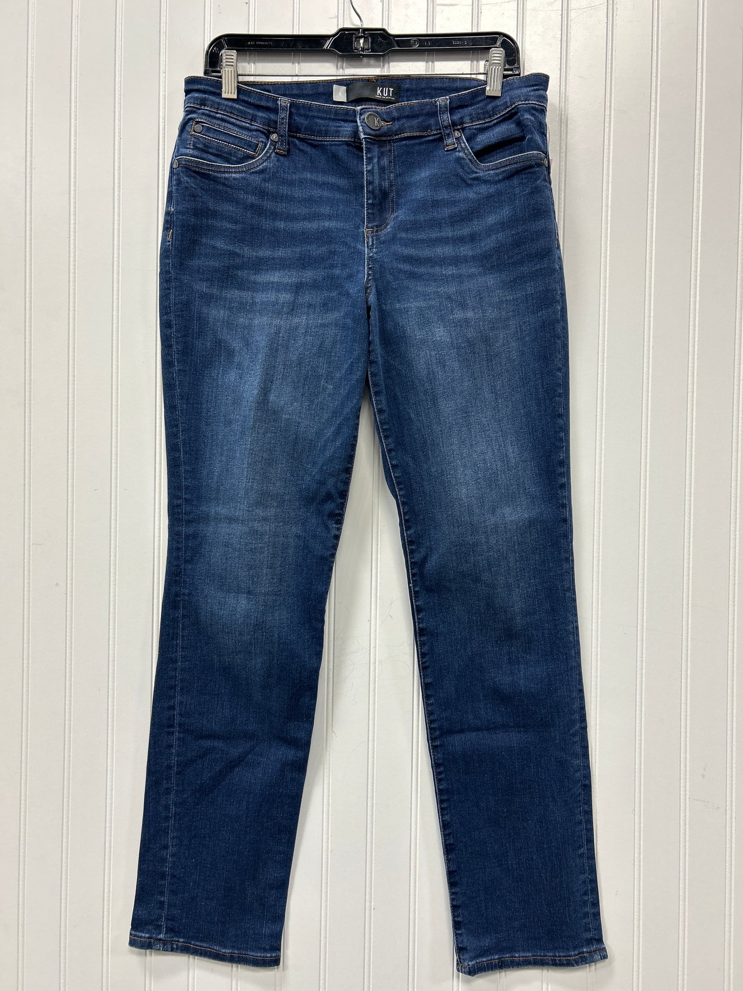 Jeans Boyfriend By Kut In Blue Denim, Size:8