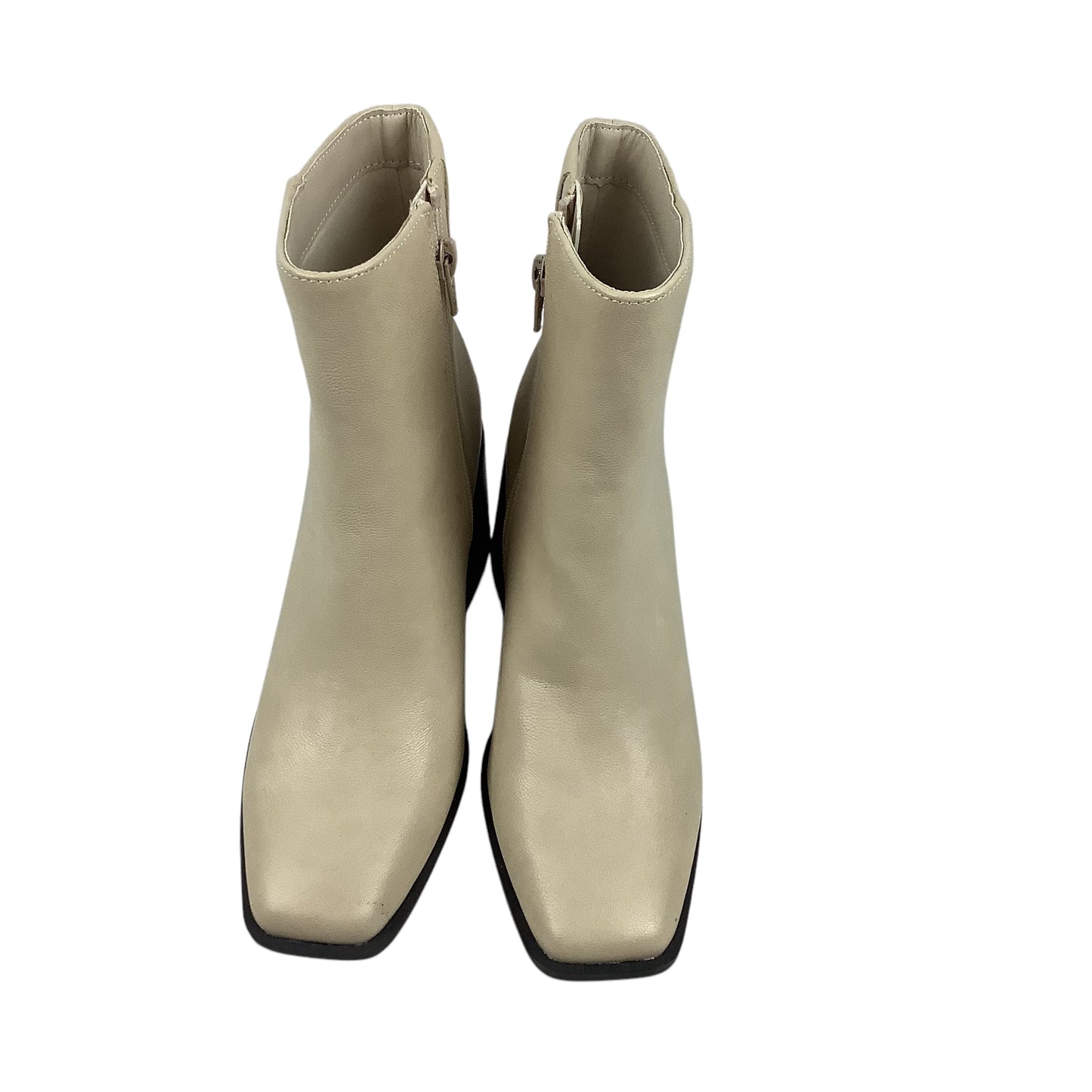 Boots Ankle Flats By Crown And Ivy In Beige, Size: 6.5