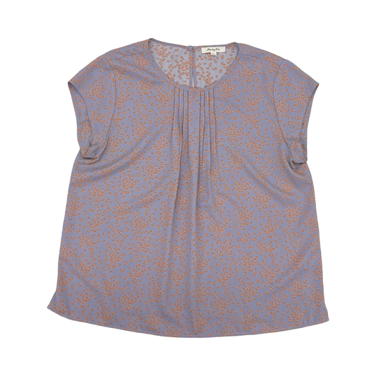 Blouse Ss By Monday Fun In Purple, Size:L