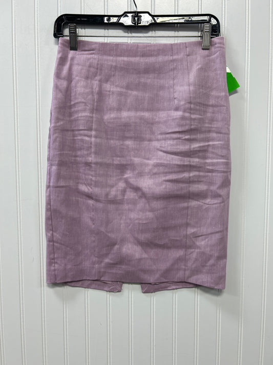 Skirt Midi By Express In Purple, Size:2
