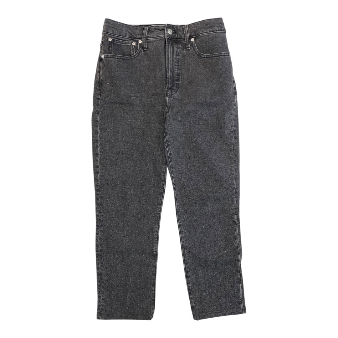 Jeans Boyfriend By Madewell In Black Denim, Size:4