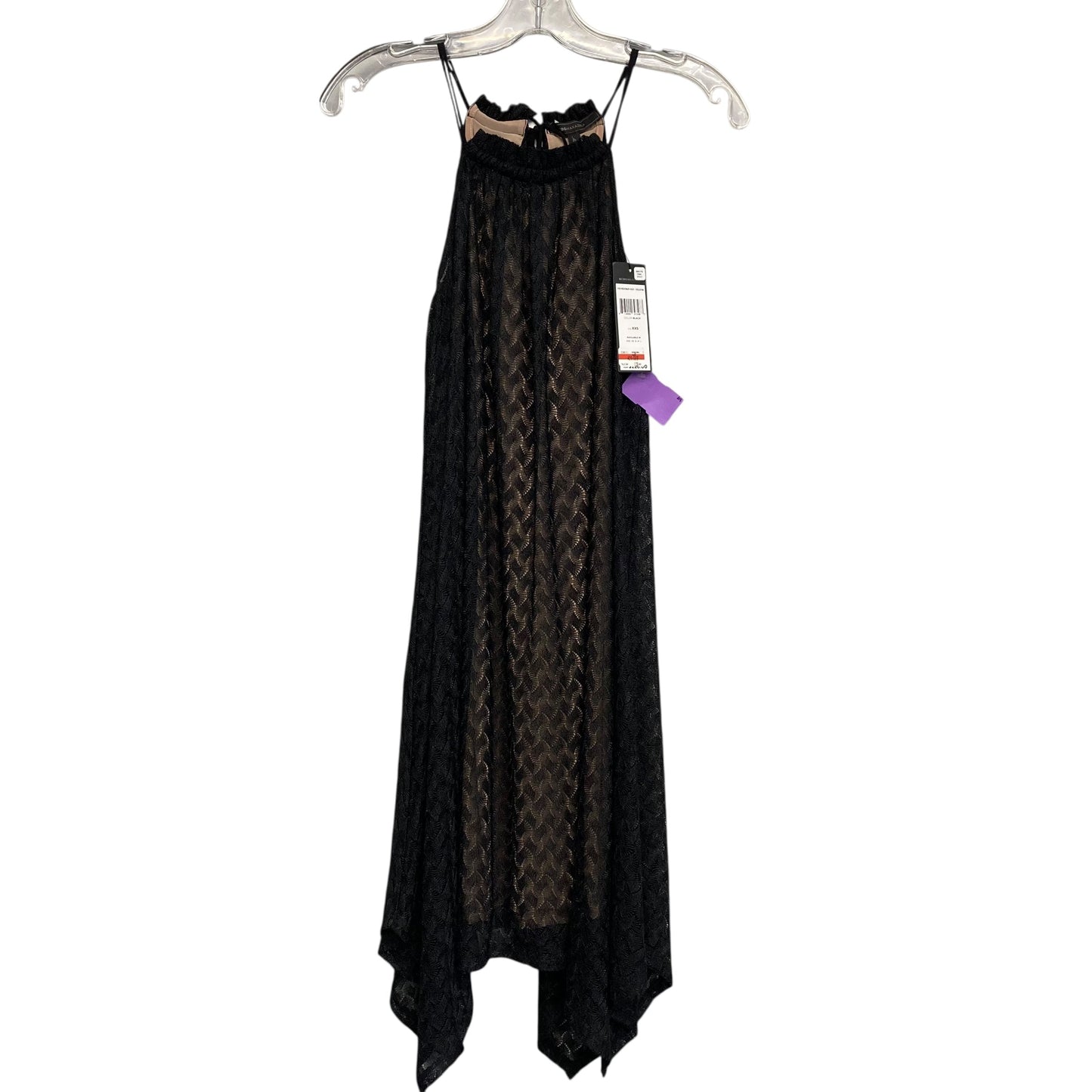 Dress Party Short By Bcbgmaxazria In Black, Size:Xxs