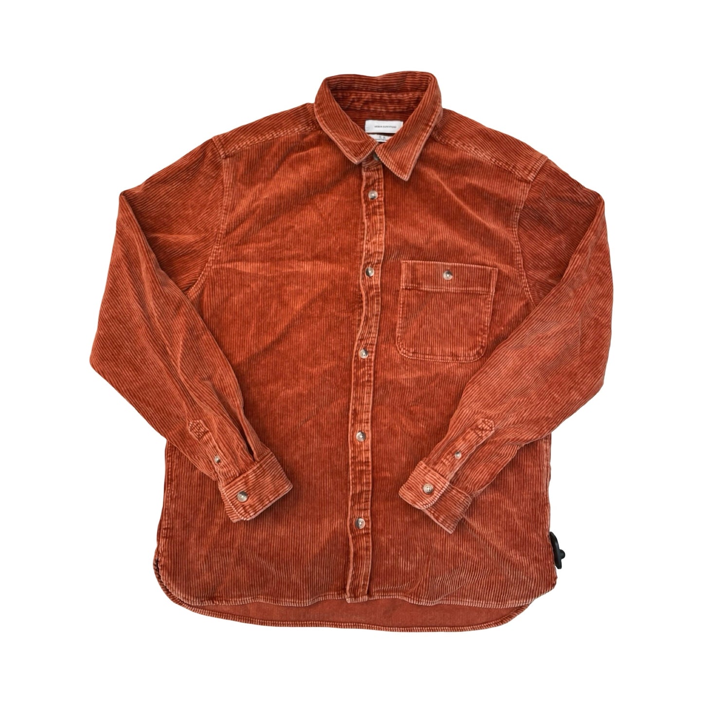 Jacket Shirt By Urban Outfitters In Orange, Size:M