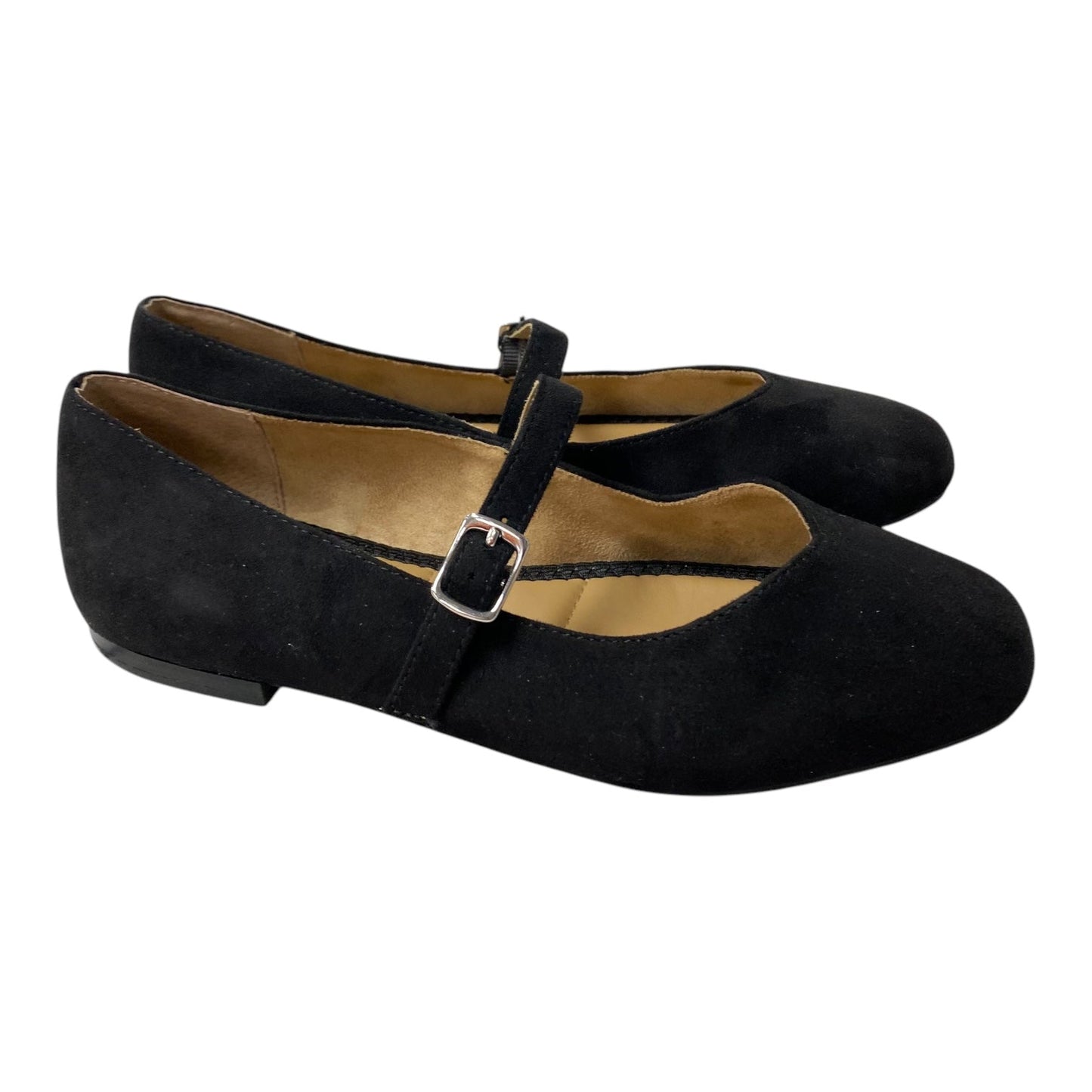 Shoes Flats By Cynthia Rowley In Black, Size:8