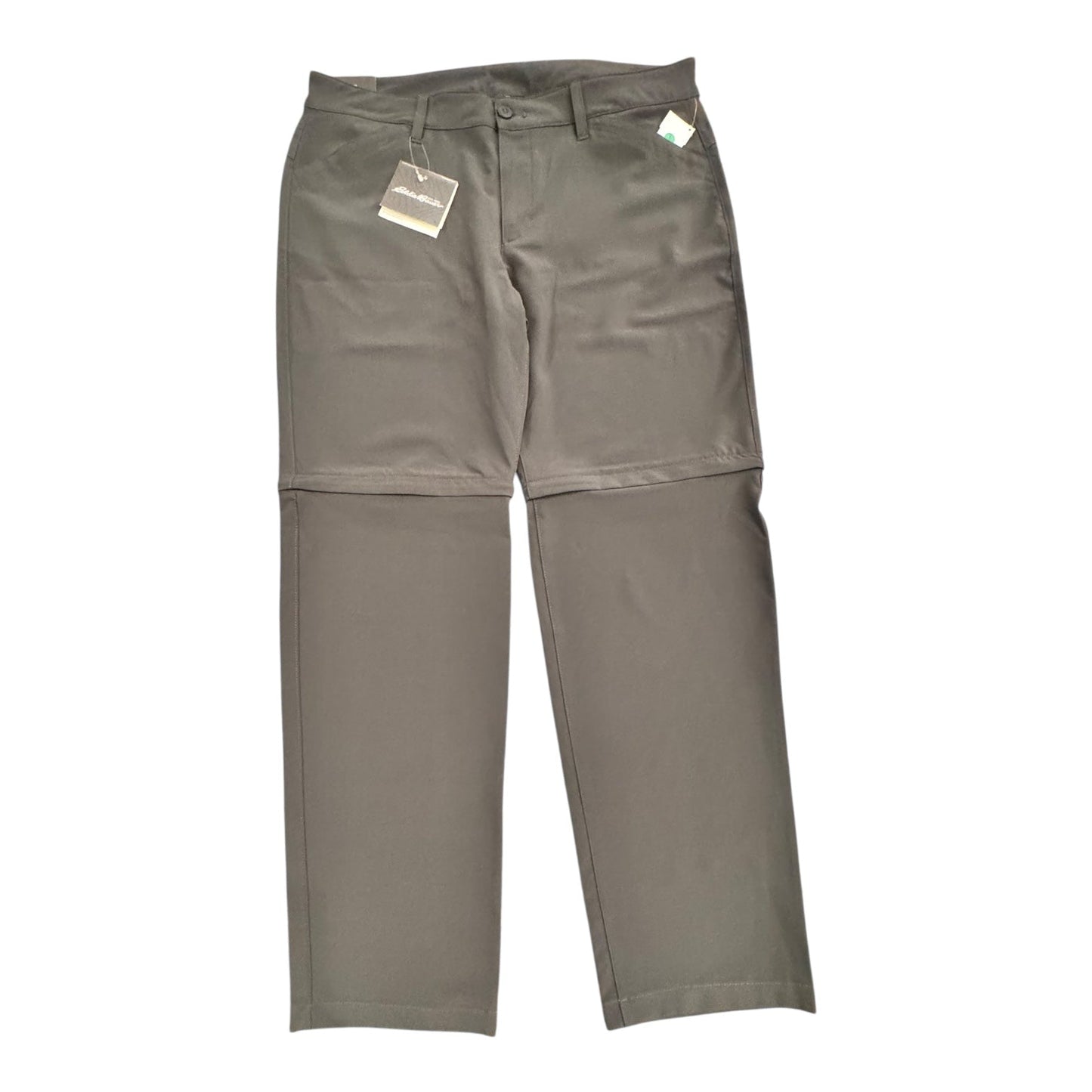 Athletic Pants By Eddie Bauer In Grey, Size:12