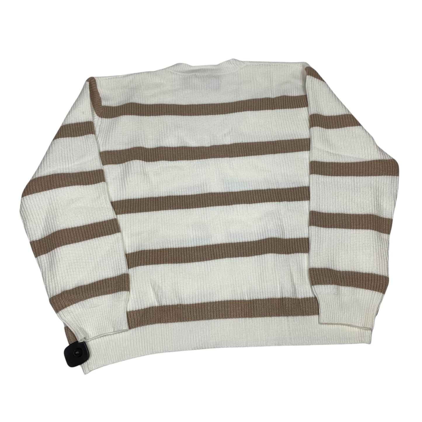 Lounge Set Shorts By Fashion Nova In Cream & Tan, Size:2X