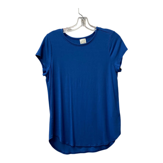 Top Ss Basic By Cupio In Blue, Size:L