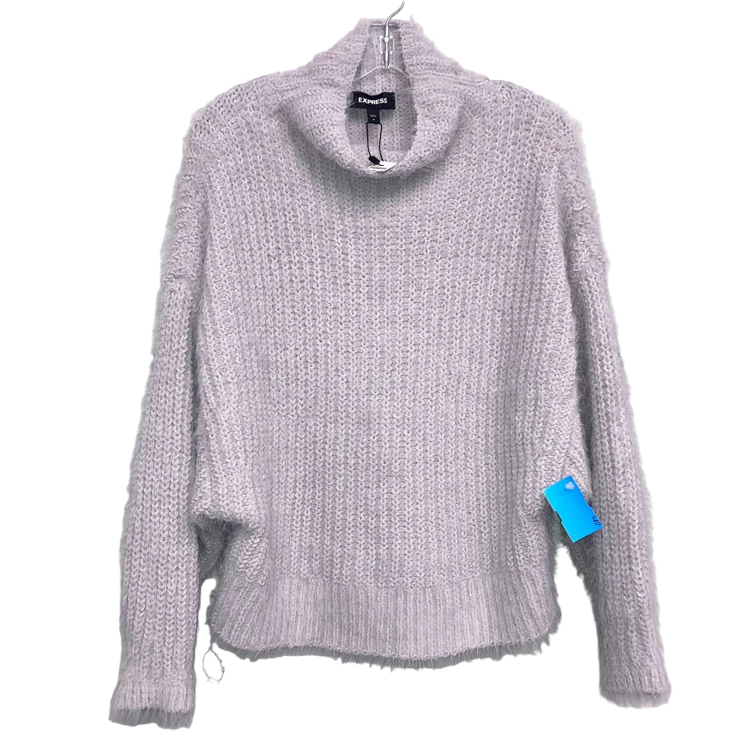 Sweater By Express In Purple, Size:M