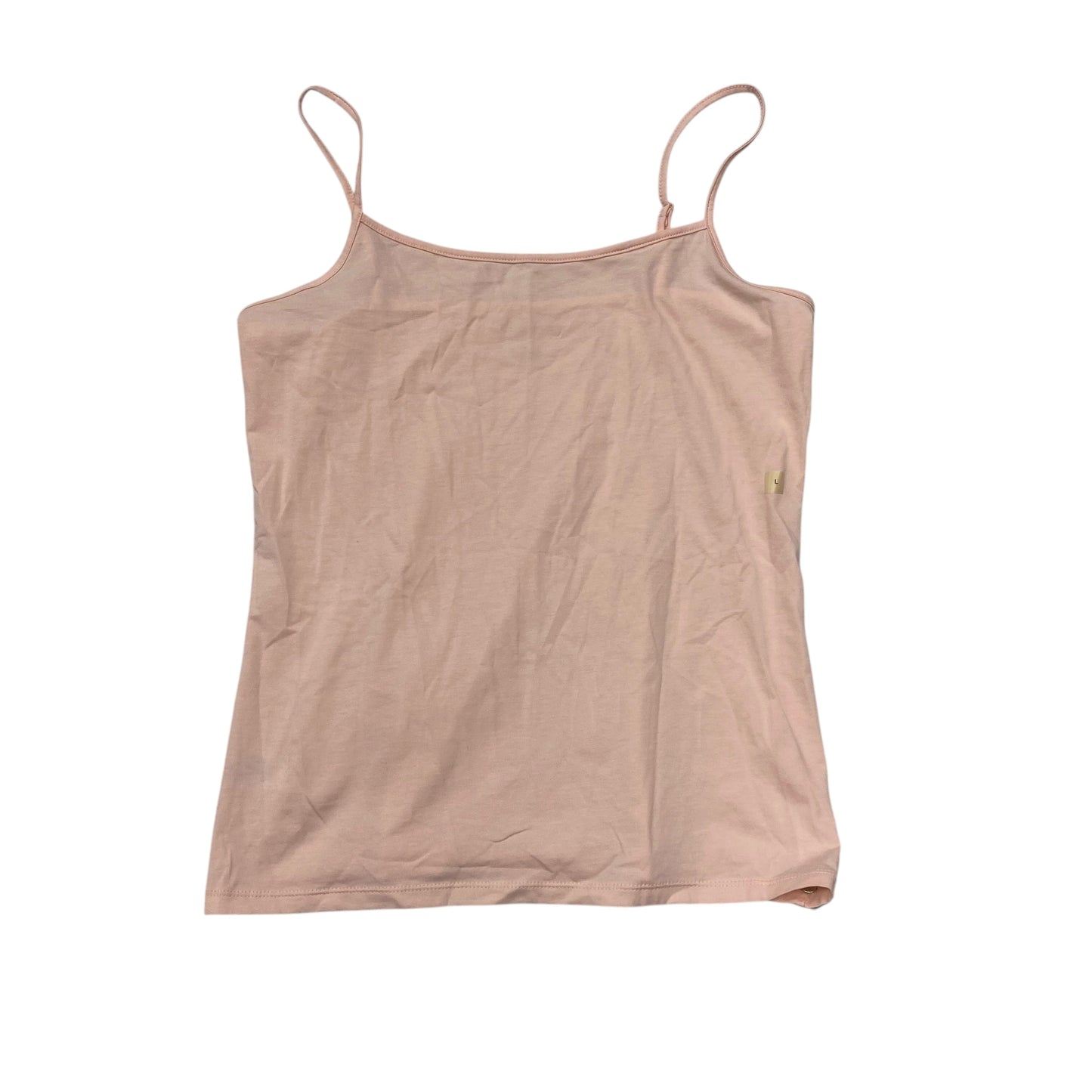 Top Sleeveless Basic By Ann Taylor In Pink, Size:L