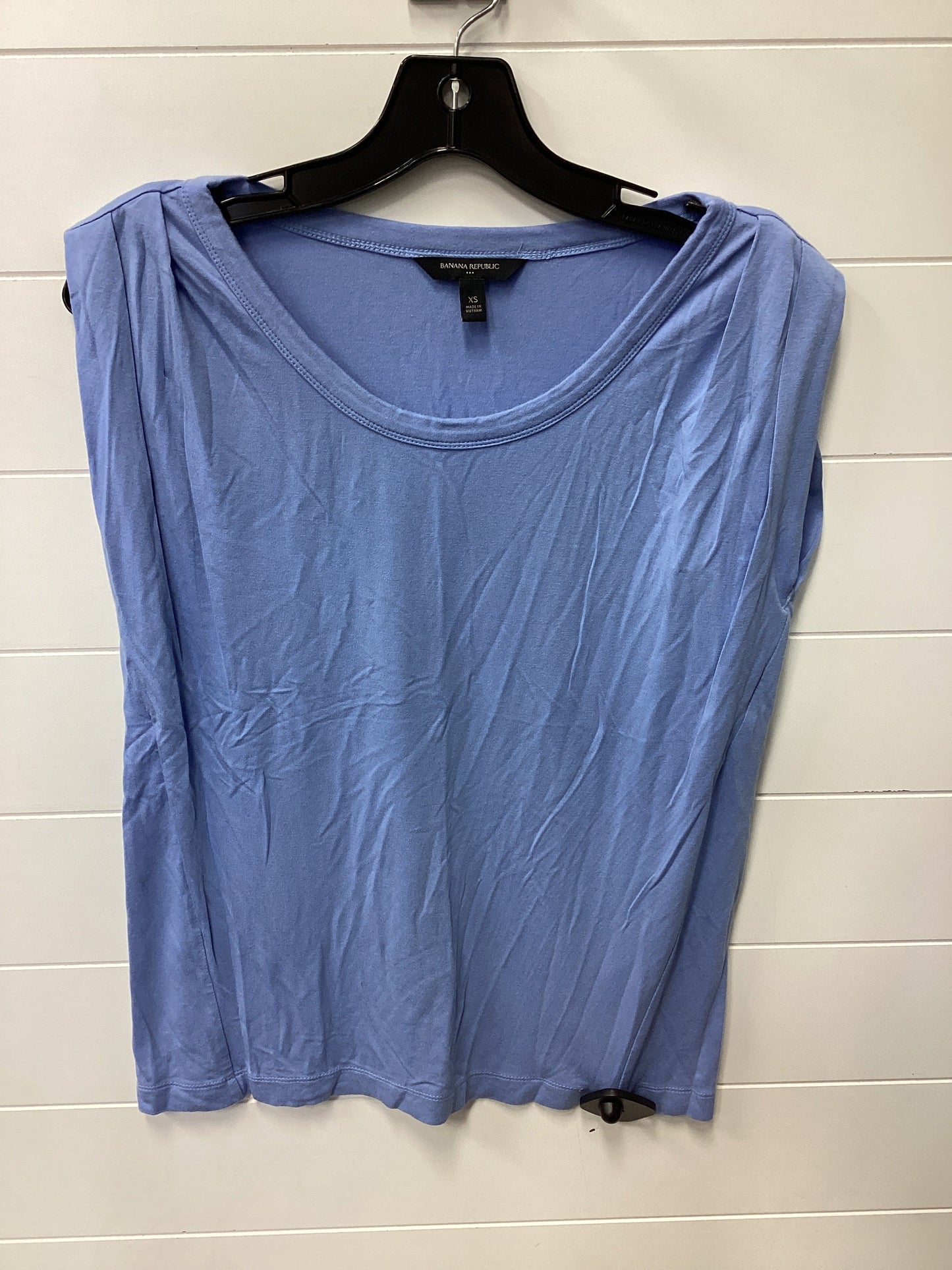 Top Ss By Banana Republic In Blue, Size:Xs