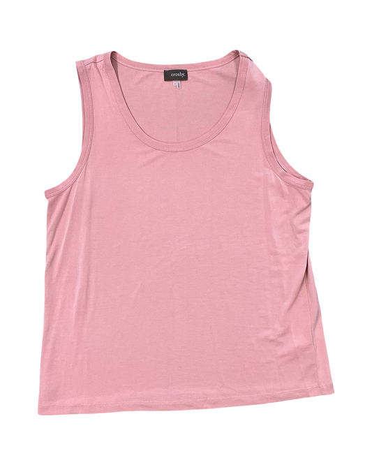 Top Sleeveless By Crosby In Orange, Size:L