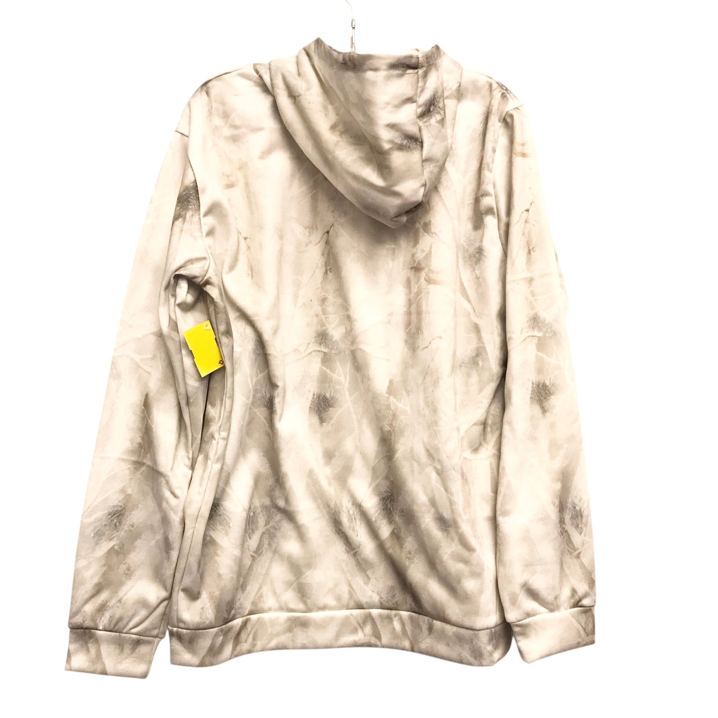 Sweatshirt Hoodie In Beige, Size:Xl