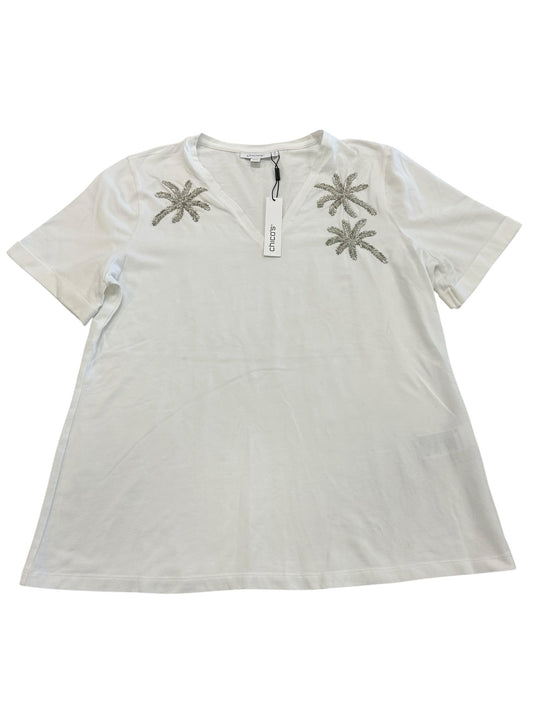 Top Ss By Chicos In White, Size:L