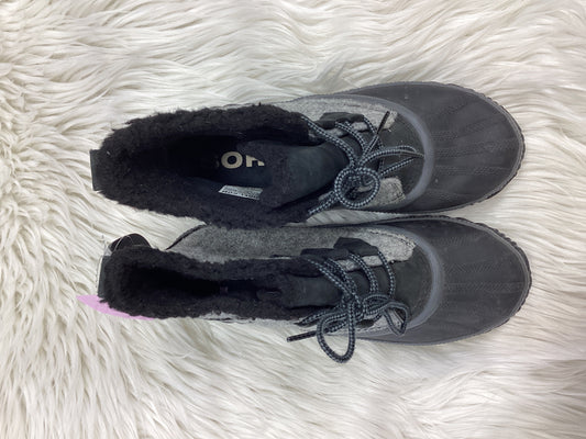 Boots Snow By Sorel In Grey, Size:8.5