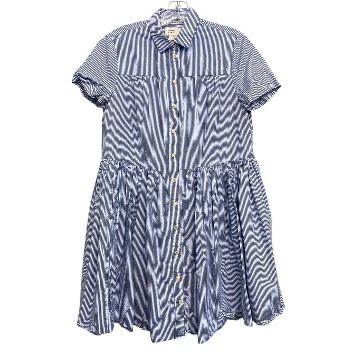 Dress Designer By Kate Spade In Blue & White, Size:S