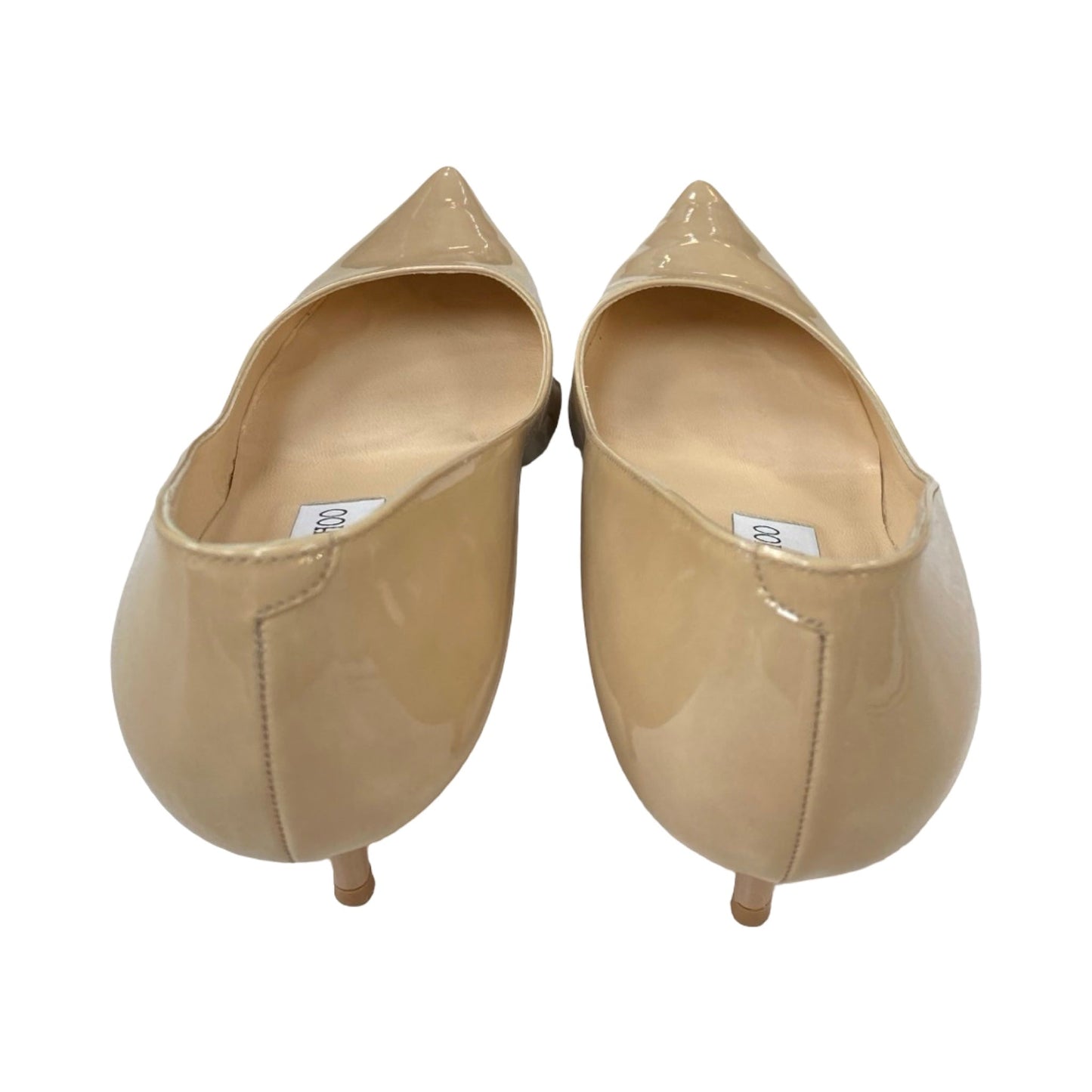 Shoes Luxury Designer By Jimmy Choo In Beige, Size:6.5