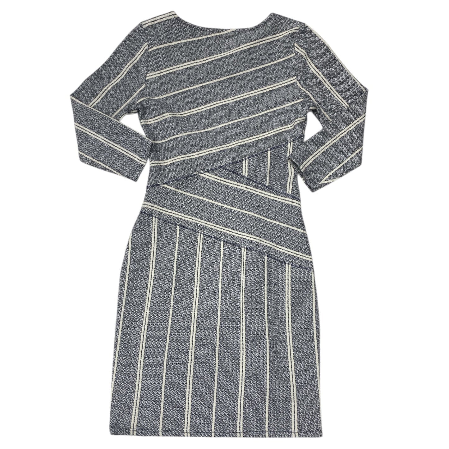 Dress Casual Midi By Maeve In Navy, Size:Xsp