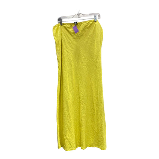 Skirt Maxi By Wild Fable In Yellow, Size:Xl