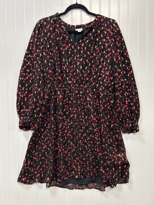 Dress Casual Midi By J. Crew In Floral Print, Size:10