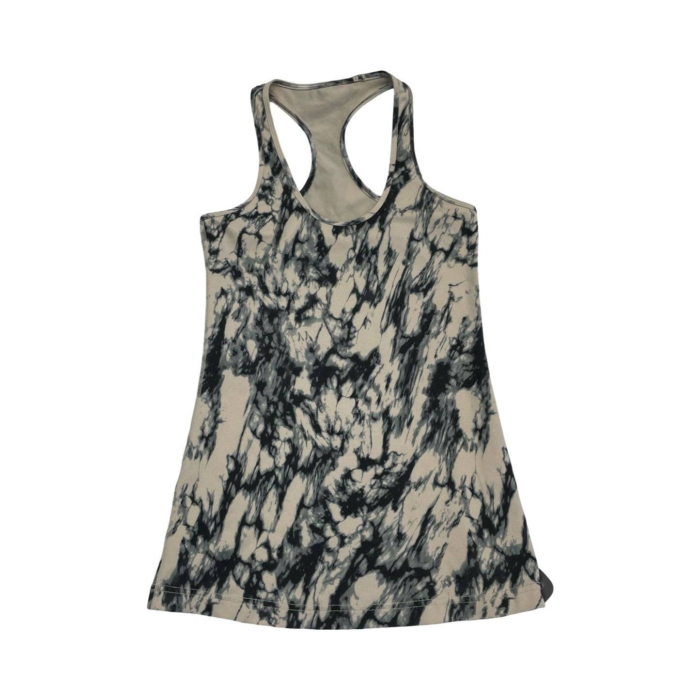 Athletic Tank Top By Lululemon In Black & Brown, Size:S
