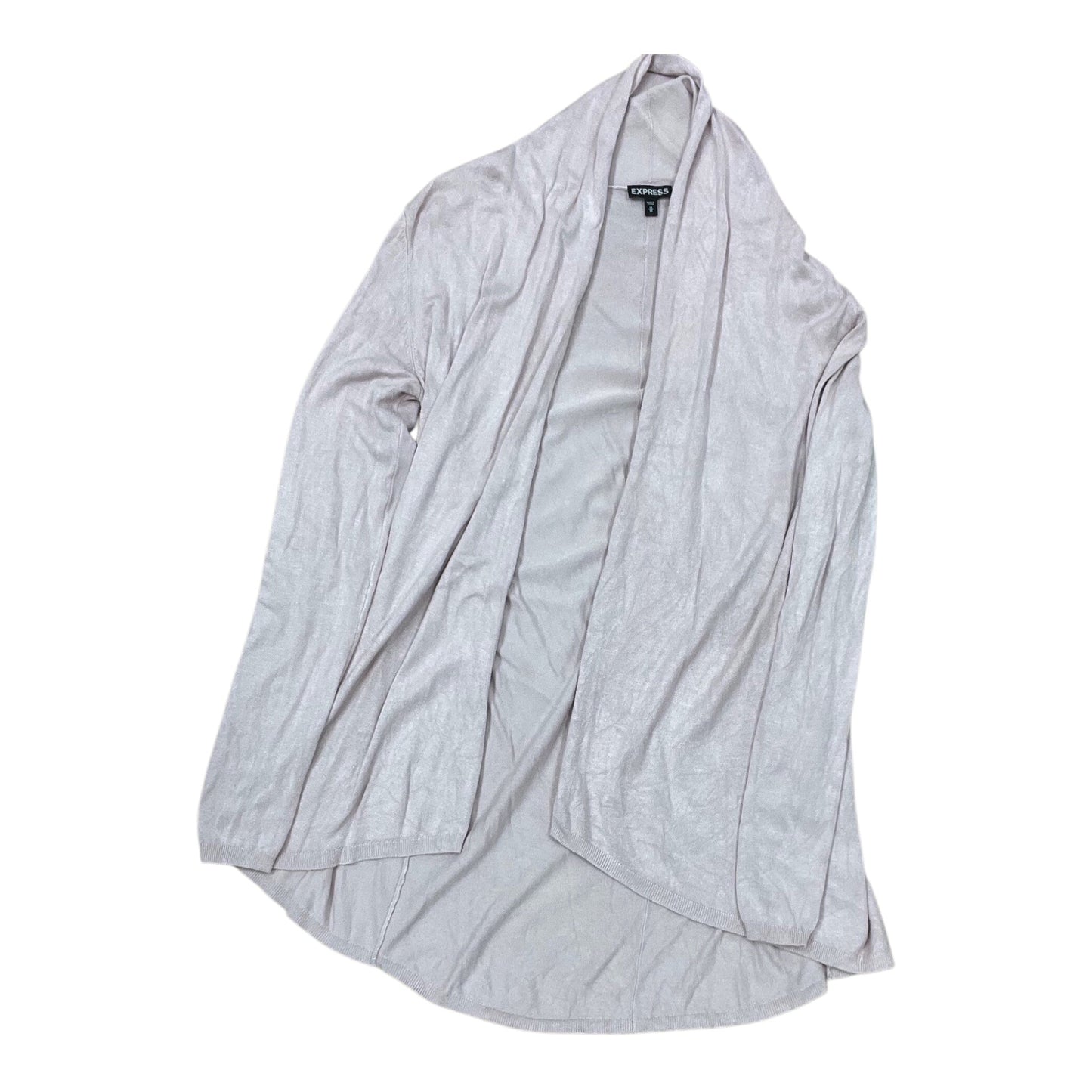 Cardigan By Express In Pink, Size:M