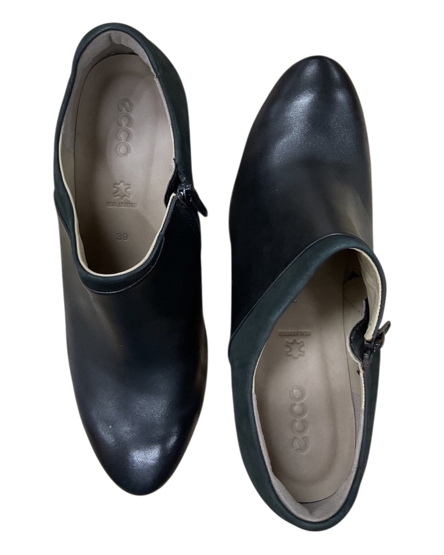 Shoes Heels Kitten By Ecco In Black, Size:8.5