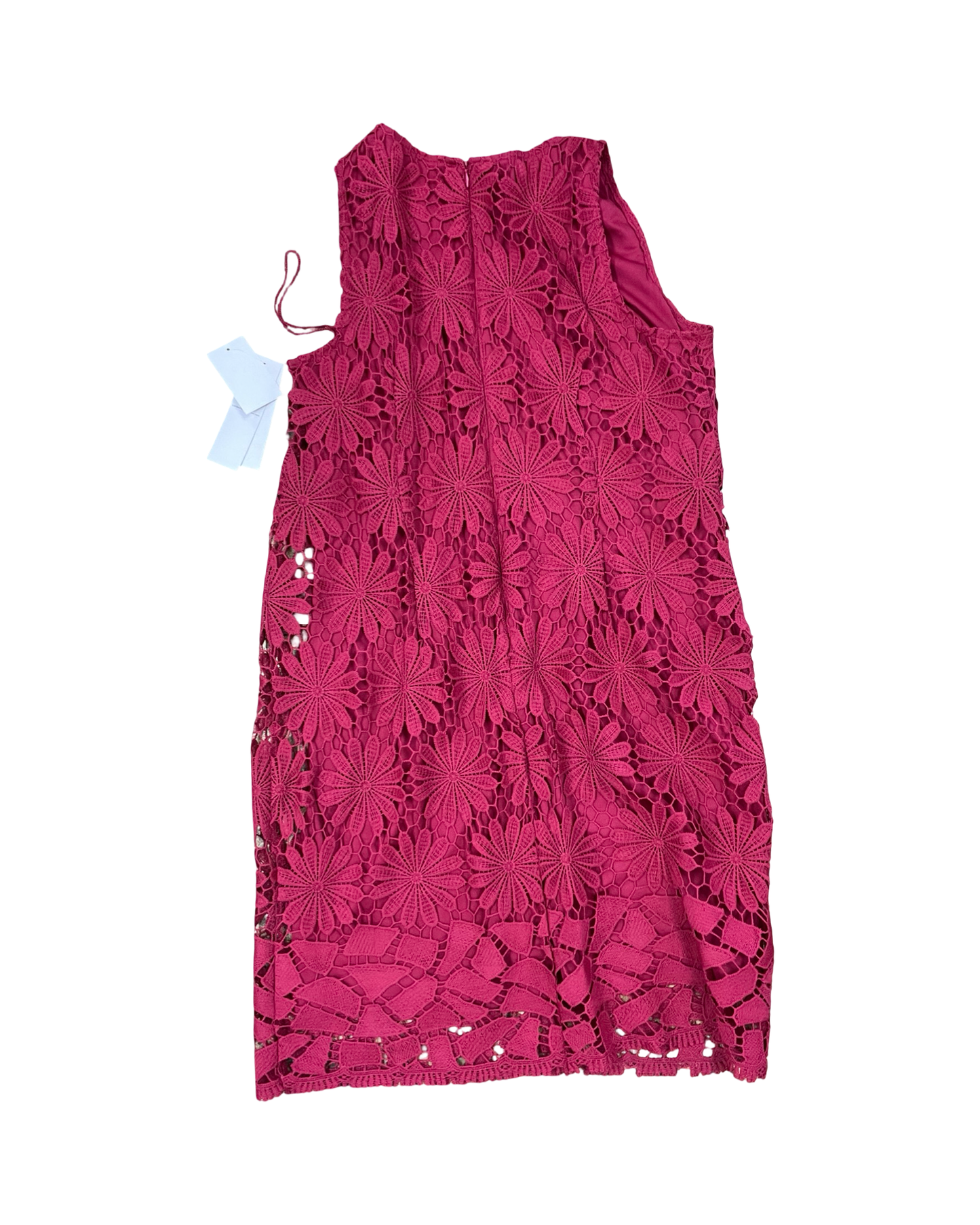 Dress Party Midi By London Times In Pink, Size:12